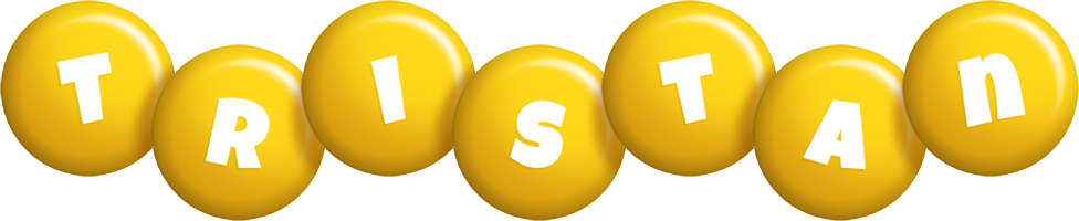 Tristan candy-yellow logo