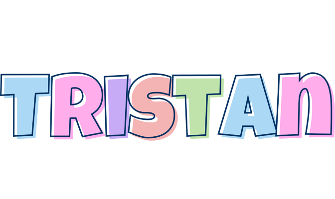 Tristan pastel logo
