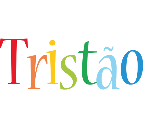 Tristão birthday logo