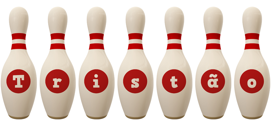 Tristão bowling-pin logo