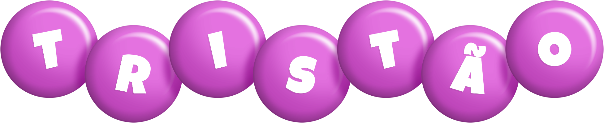 Tristão candy-purple logo