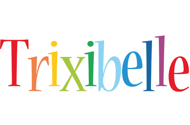Trixibelle birthday logo