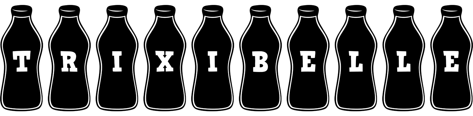 Trixibelle bottle logo