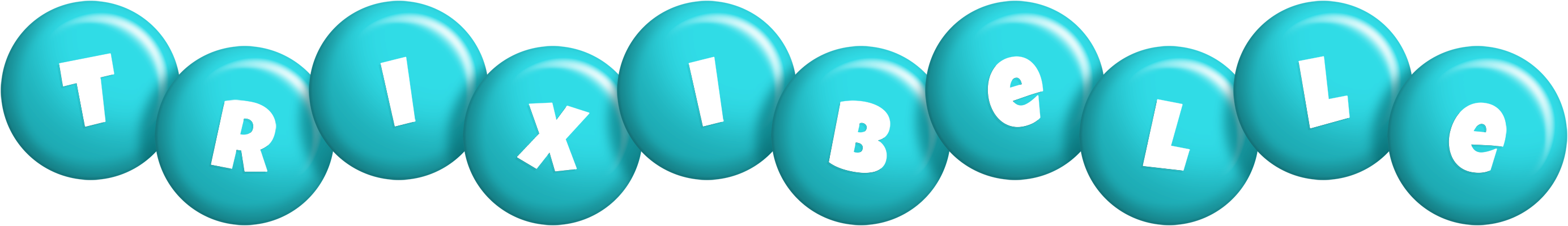 Trixibelle candy-azur logo