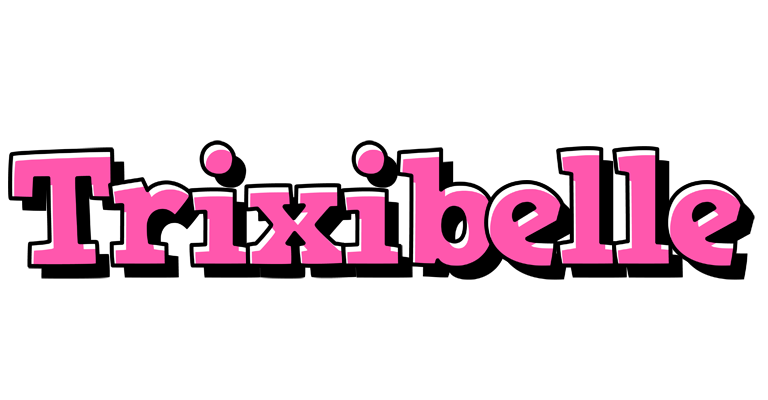 Trixibelle girlish logo