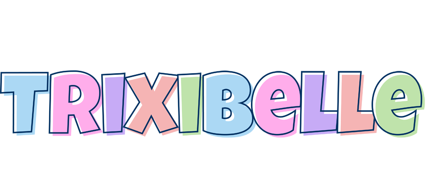 Trixibelle pastel logo