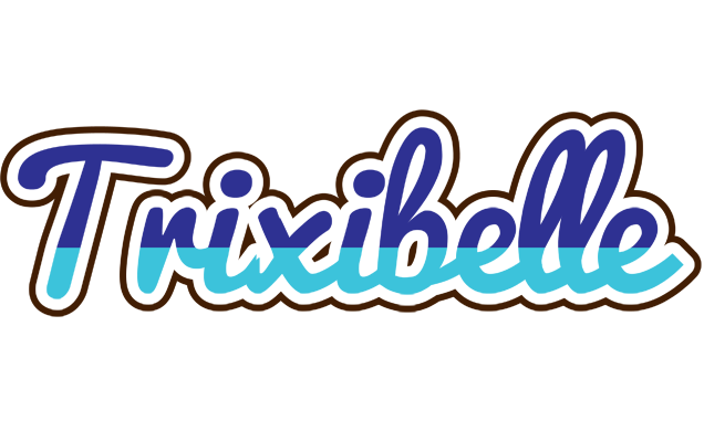 Trixibelle raining logo