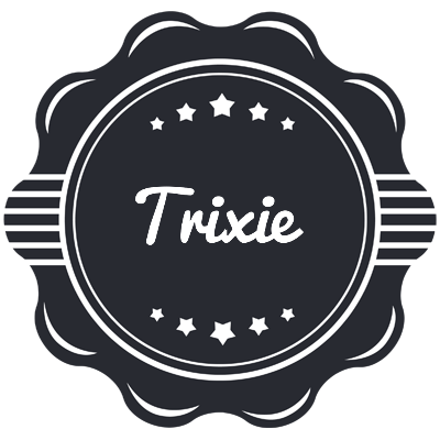 Trixie badge logo