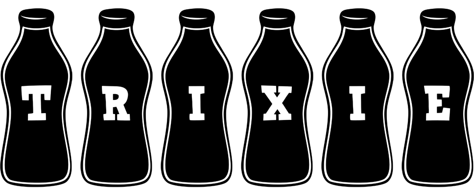 Trixie bottle logo