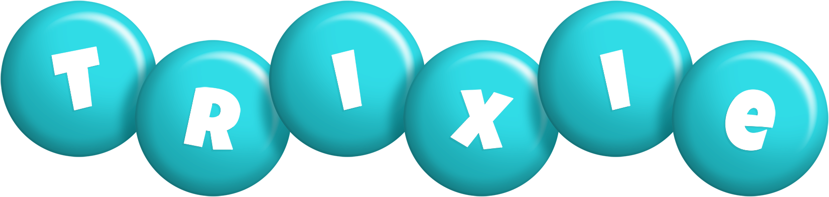 Trixie candy-azur logo