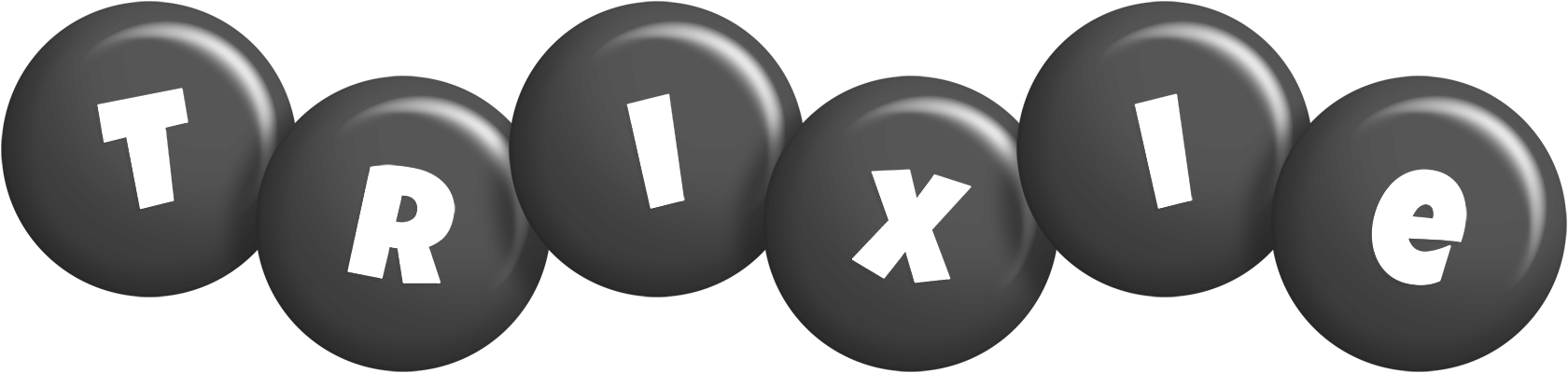 Trixie candy-black logo