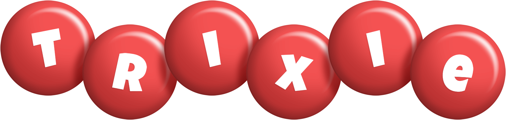 Trixie candy-red logo
