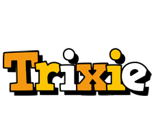 Trixie cartoon logo