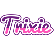 Trixie cheerful logo