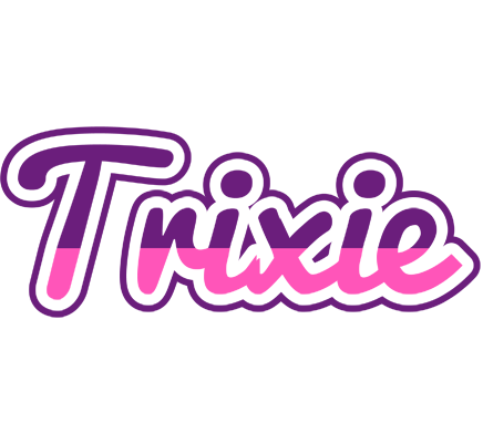 Trixie cheerful logo