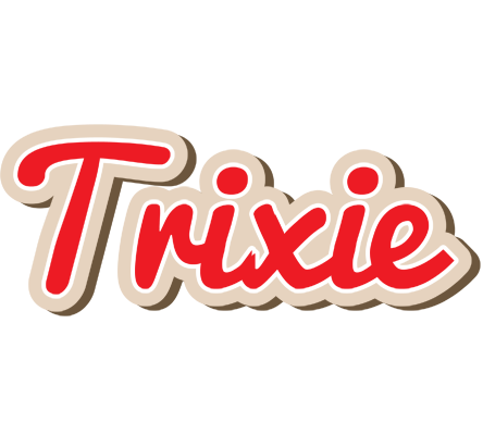 Trixie chocolate logo