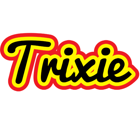 Trixie flaming logo