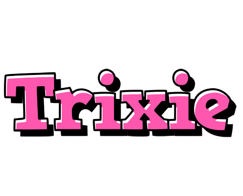 Trixie girlish logo
