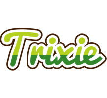 Trixie golfing logo