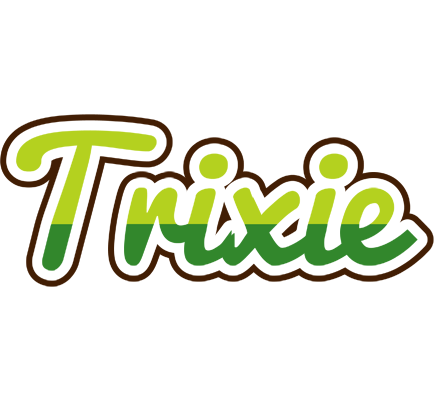 Trixie golfing logo