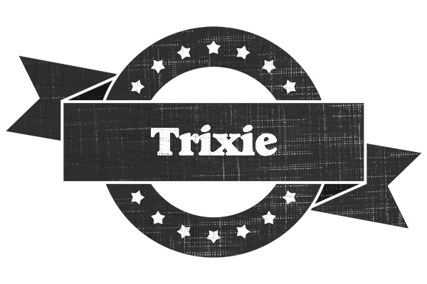 Trixie grunge logo