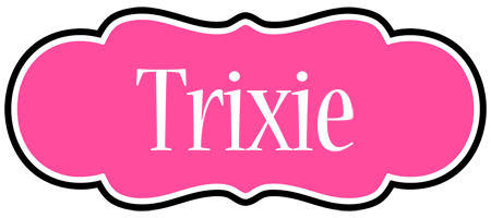 Trixie invitation logo