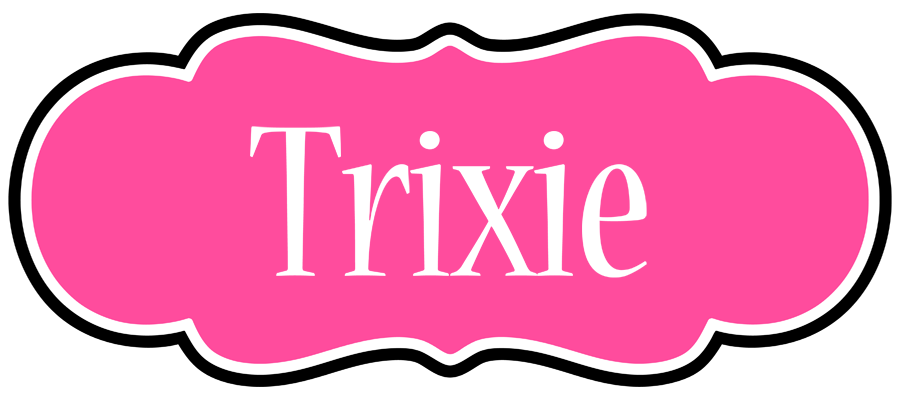 Trixie invitation logo