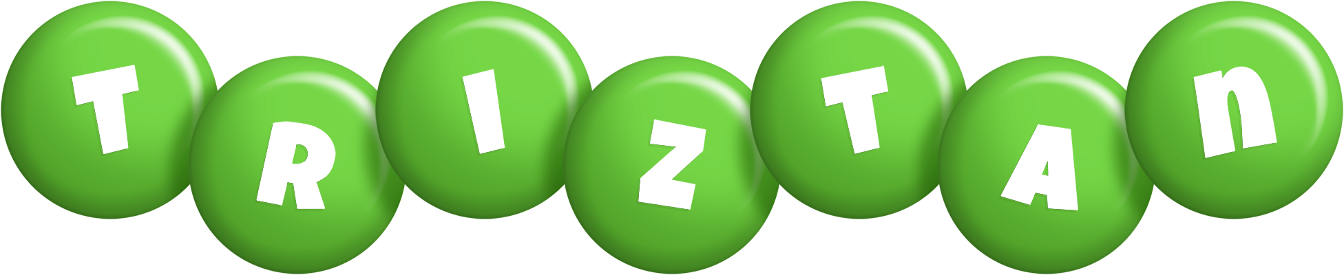 Triztan candy-green logo