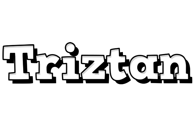 Triztan snowing logo