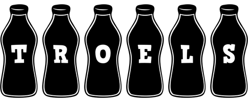 Troels bottle logo