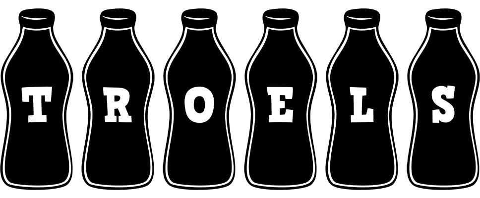 Troels bottle logo