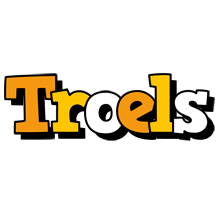 Troels cartoon logo