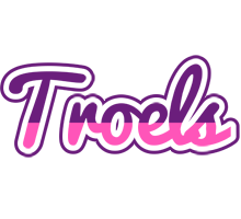 Troels cheerful logo