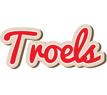 Troels chocolate logo