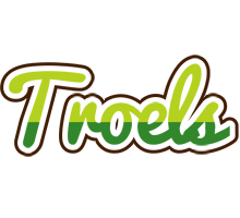 Troels golfing logo