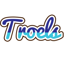 Troels raining logo