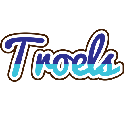 Troels raining logo