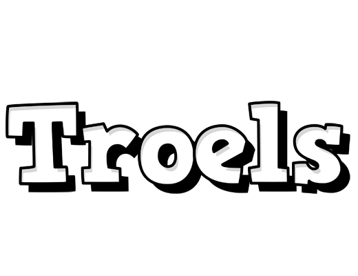 Troels snowing logo