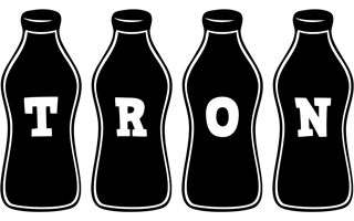 Tron bottle logo