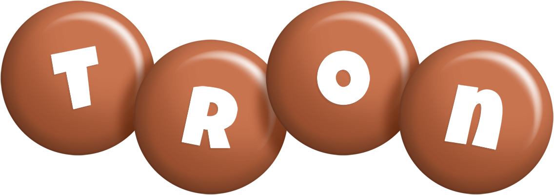 Tron candy-brown logo