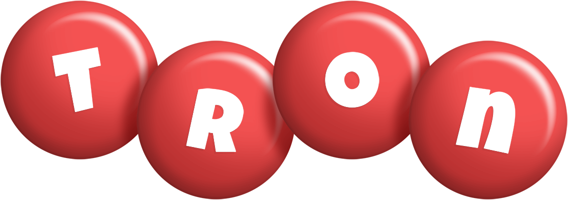 Tron candy-red logo