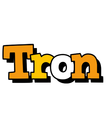 Tron cartoon logo