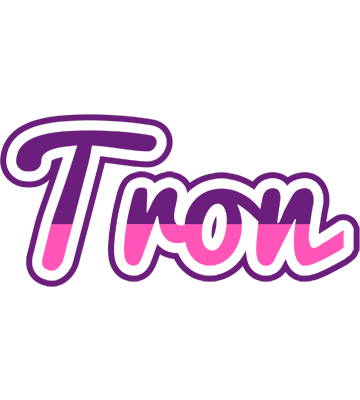 Tron cheerful logo