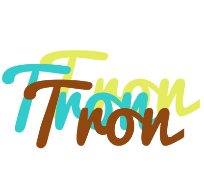 Tron cupcake logo