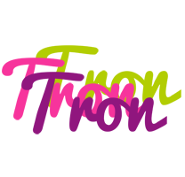 Tron flowers logo