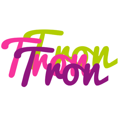 Tron flowers logo