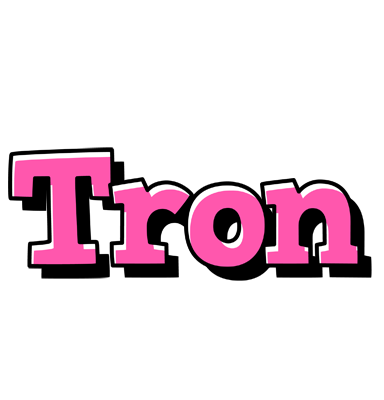 Tron girlish logo