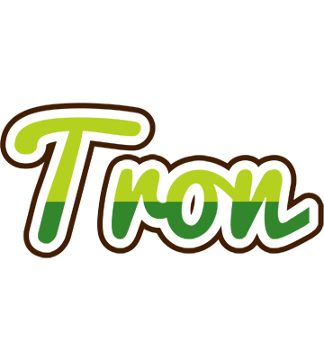 Tron golfing logo