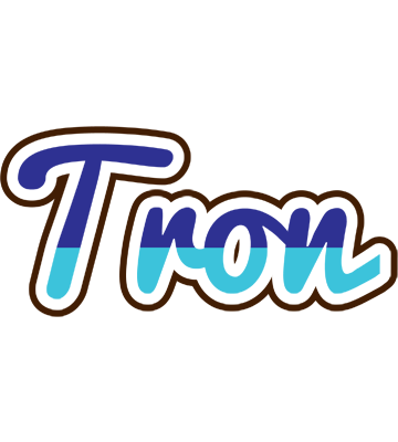 Tron raining logo