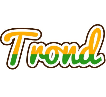 Trond banana logo